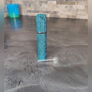 Aqua Rhinestone Atomizer 12ML